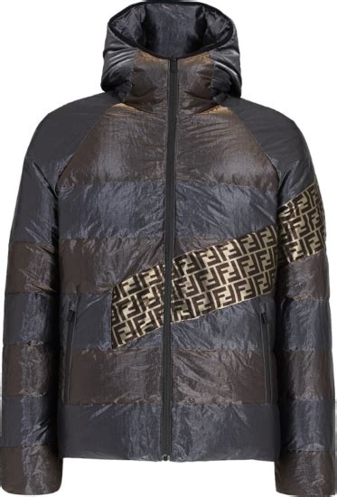 fendi metallic jacket|Fendi fur jacket women's.